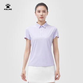 KELME卡尔美夏季跃界系列女士短袖polo衫