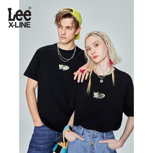 LeeXLINE23年春夏新品舒适版印花多色男女同款短袖T恤LUT0055134LE00FK14000 商品图0
