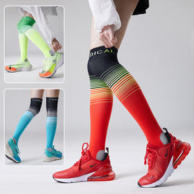 【分级加压 防止肌肉腿】专业跑步压缩袜