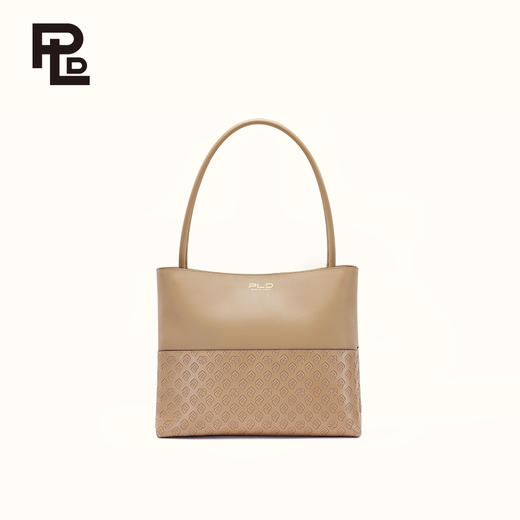 保兰德PLD东方雅奢新款45度老花经典系列曲线包单肩大托特通勤必备女包 商品图4