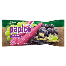 日本进口固力果冰淇淋黑葡萄味150g