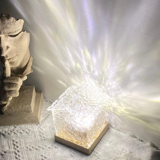 水波纹光影小屋|装饰台灯小夜灯|浪漫创意拍照氛围灯|ins装饰台灯 商品图2