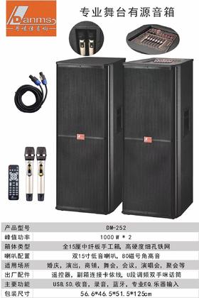 专业有源舞台音响DM-252丹唛仕