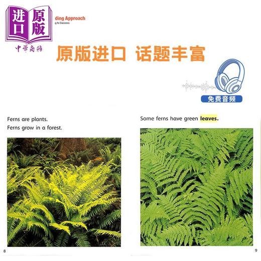 预售 【中商原版】National Geographic Science L1 Plants 美国国家地理科学入门1级植物读本套装5册 蓝思值BR 含音频资源 商品图2