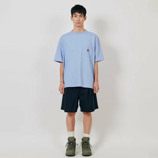 DIGAWEL x J.PRESS CRST Pocket TEE 复古支线学院风刺绣圆领T恤 商品图1