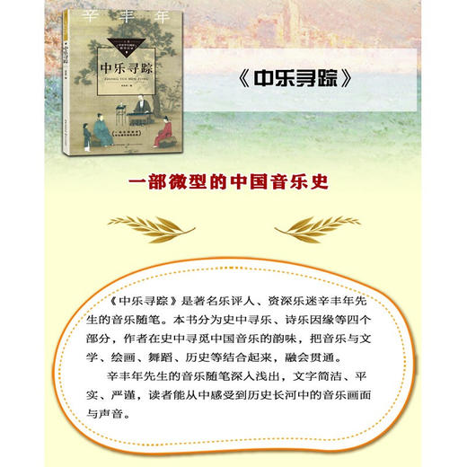 中乐寻踪 辛丰年 著 课外读物 商品图3