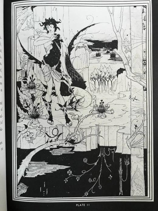 比亚兹莱画集（裸书） 62幅插图 精装大16开 商品图11