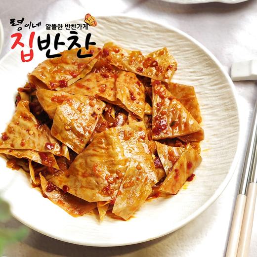 玲儿家小菜 拌腐竹片500g 령이네반찬 푸주무침500g 商品图0