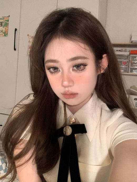 【大直径半年抛】LOVEIIKIRA-养乐多-14.5mm【半年抛 0-1000度 含有525/575】着色13.8mm 商品图5