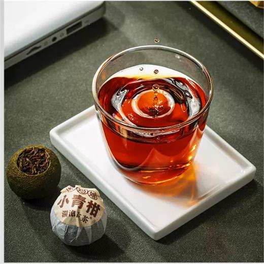 茶妈妈 2024年小青柑  新会陈皮+ 普洱云南熟茶  20g两颗装 商品图4