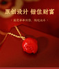 【音乐专属】项链与你相恋～更好的自我暗示，心诚则精致高提纯朱砂项链，锁住爱、锁住勇气和运气。一鹿有你，蟹钳来财，前兔无量～春夏搭配必备单品，开启五一好心情 商品缩略图4
