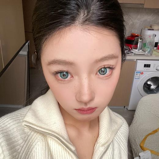 summerbaby月抛 海岛 蓝 14.5mm 含硅水凝胶 不同度数拍2盒 商品图6