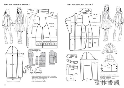 Fashion Patternmaking Techniques for Children's Clothing / 儿童服装的时尚图案制作技术 商品图2