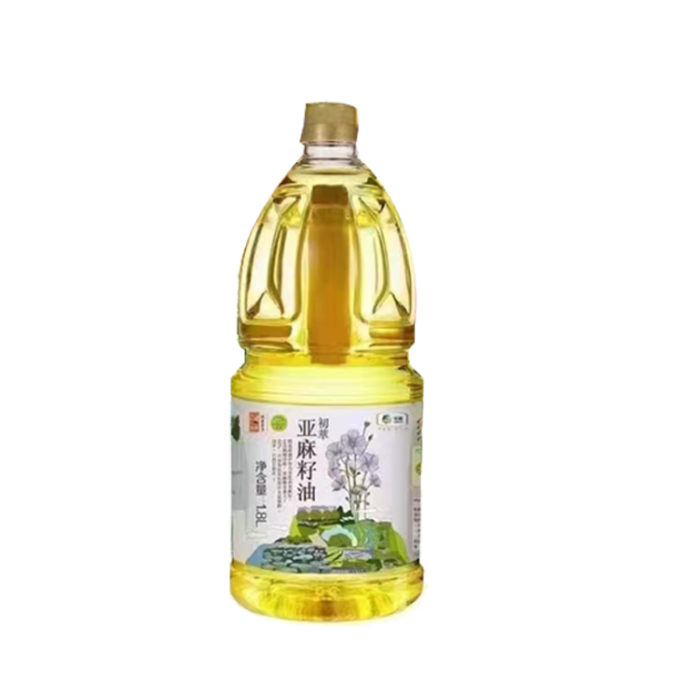 中粮初萃亚麻籽油食用油1800ml