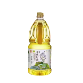 中粮初萃亚麻籽油食用油1800ml