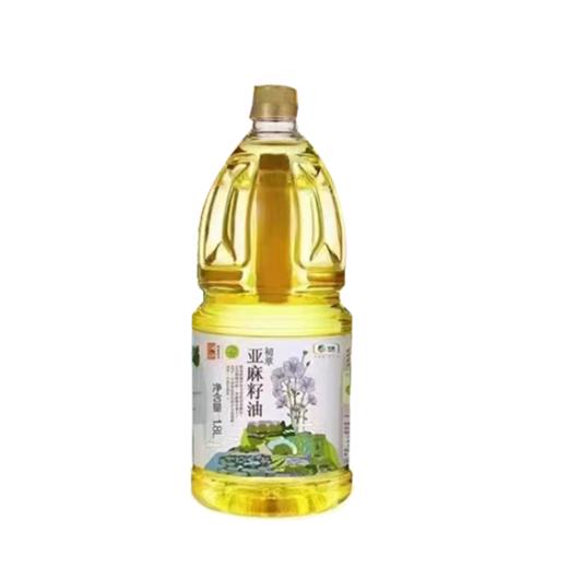 中粮初萃亚麻籽油食用油1800ml 商品图0