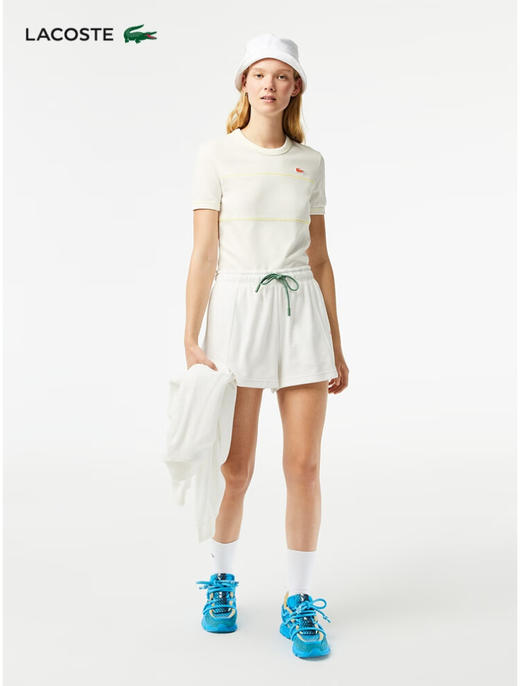 【海南专供价】Lacoste春夏短袖T恤TF5596-10 商品图3