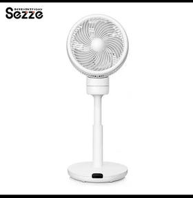 日本西哲sezze243空气循环扇电风扇立式涡轮摇头静音遥控落地扇