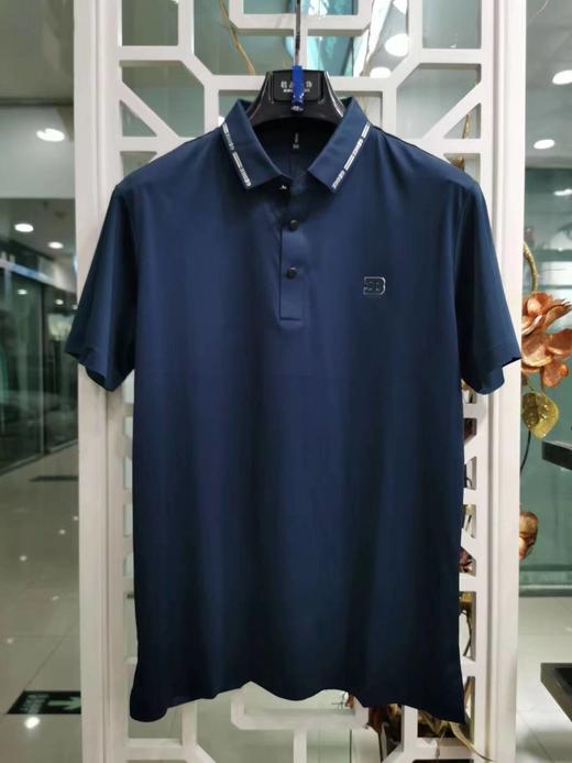 10080墨绿休闲T恤 商品图0