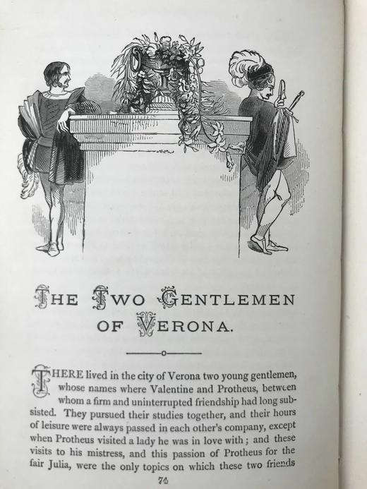 1893年 兰姆姐弟《莎士比亚故事集》 约20幅插图 漆布精装32开 商品图10