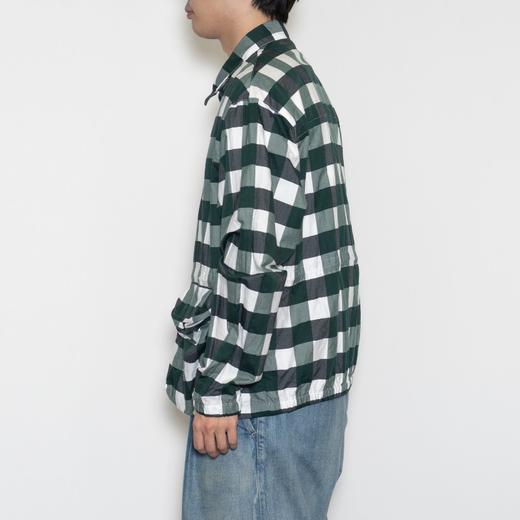 UNUSED Gingham checked jacket 超长棉编织立体口袋格子夹克外套 商品图2