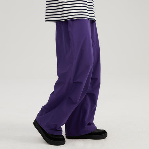 WassupHouse 宽松四面弹伞兵裤 商品图1