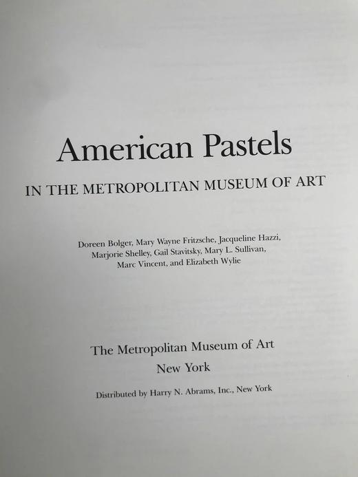 大都会博物馆美国粉彩画图集（馆藏） 240幅插图（35幅彩色） 精装大16开 商品图3