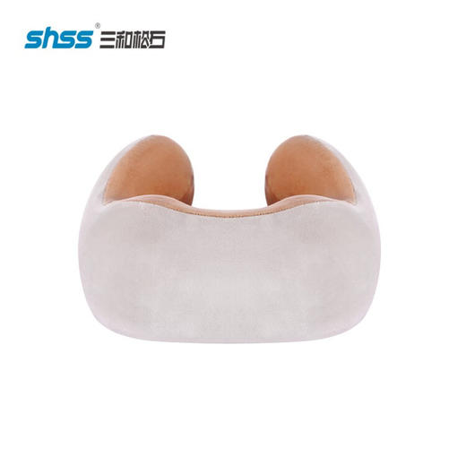 三和松石（shss） 颈椎按摩枕按摩仪  U1 白+棕色 商品图2