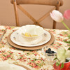 月光玫瑰系列方形桌布美式田园餐厅桌布 商品缩略图3