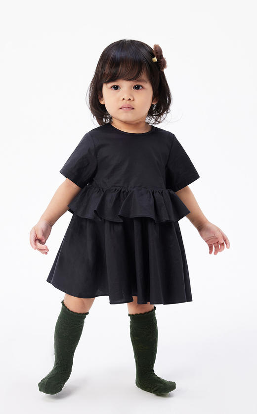 jnby  23年夏款  全棉细腻短袖连衣裙  YN5G12250 商品图5