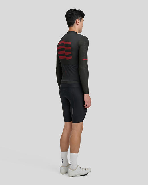 MAAP 男士 Sphere Pro Hex LS Jersey Black 长袖骑行服 商品图2