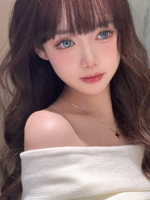 summerbaby月抛 海岛 蓝 14.5mm 含硅水凝胶 不同度数拍2盒 商品图1