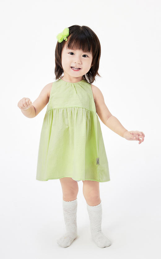 jnby  23年夏款  全棉小清新无袖连衣裙 YN5G12530 商品图5