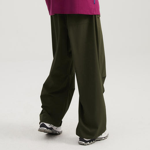 WassupHouse 宽松四面弹伞兵裤 商品图2