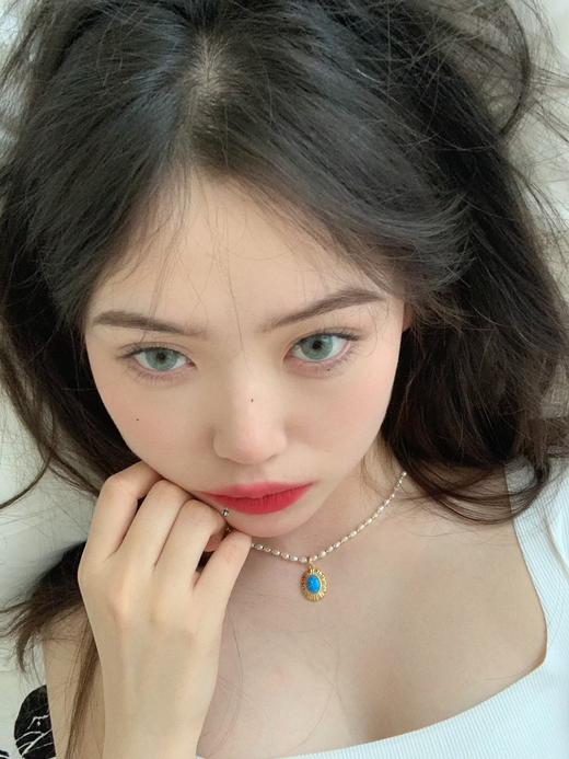 summerbaby月抛 蛇目 绿 14.5mm 含硅水凝胶 不同度数拍2盒 商品图10