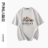 PINLI品立夏季新款纯棉短袖T恤印花休闲体恤上衣BG231111050 商品缩略图3
