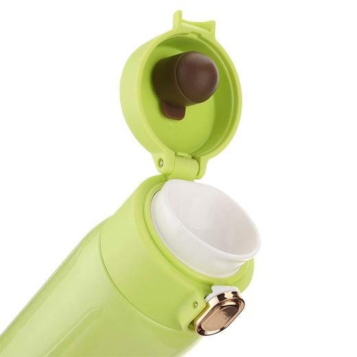 11149749 星巴克黄绿色弹跳保温瓶 商品图3