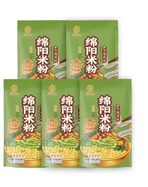 老开元绵阳米粉笋子鸡肉味340g  22176462 商品图0