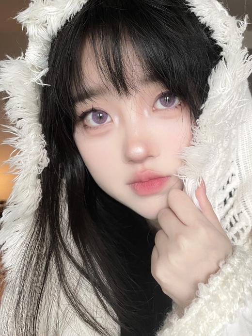 summerbaby月抛 梦幻紫 14.5mm 含硅水凝胶 不同度数拍2盒 商品图5