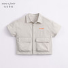 【速干】马克珍妮新款夏装 男童户外风大口袋短袖衬衫230917 商品缩略图2