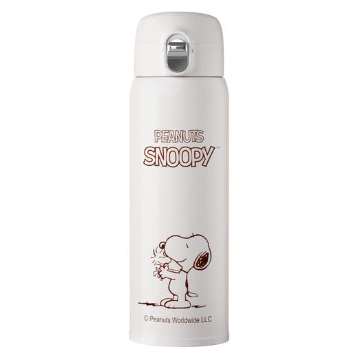 史努比正版316不锈钢水杯弹跳简约女生时尚印logo商务杯子保温杯 商品图4