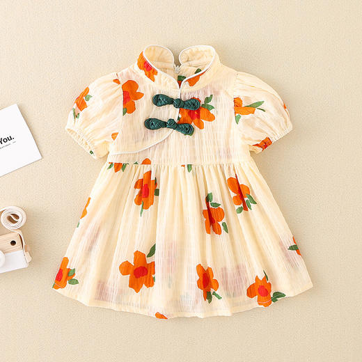 夏装包屁衣婴儿衣服女宝宝薄款连体衣公主裙子满月哈衣 商品图3