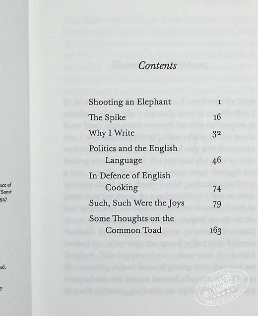 【中商原版】企鹅小布纹经典系列春季 乔治·奥威尔 猎象记 Shooting an Elephant 英文原版 George Orwell 动物农场 作者 商品图4