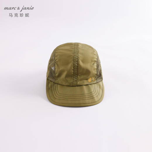 马克珍妮夏装新款 男女童户外风网面拼接遮阳鸭舌帽230810 商品图3