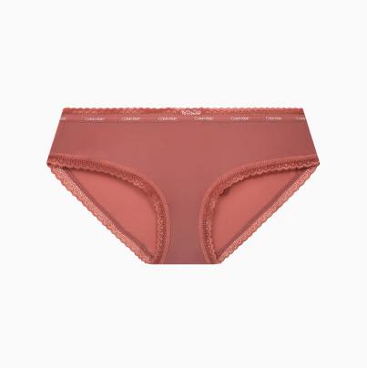 【海南专供价】CKU新款女士性感蕾丝拼接防夹臀半包臀三角内裤QD3767VLL 商品图2