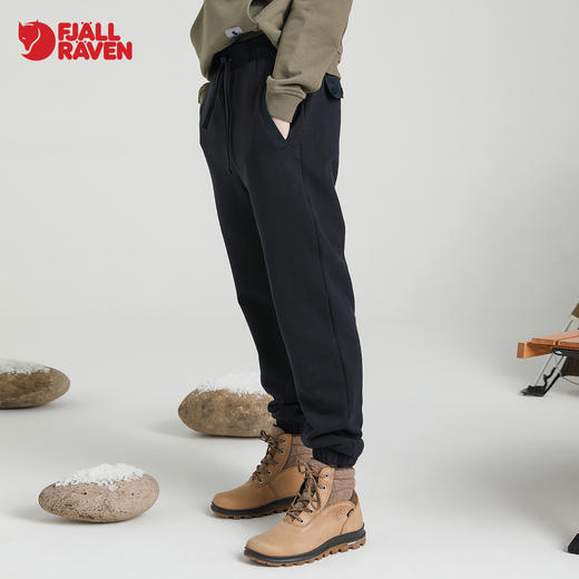 北极狐秋季新款针织长裤女户外时尚舒适经典工装裤 02221208B 商品图1