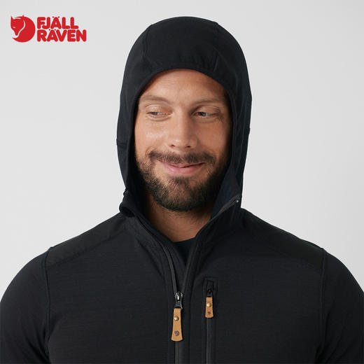 Fjallraven/北极狐薄款连帽拉链卫衣户外运动时尚休闲外套 81878 商品图3