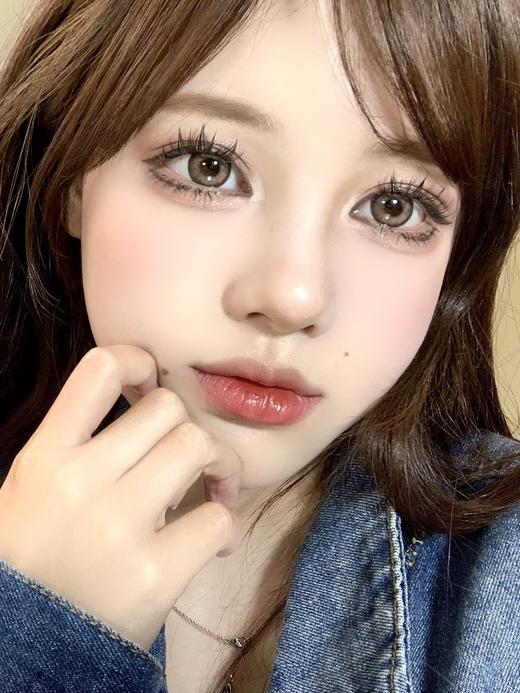 【大直径半年抛】LOVEIIKIRA-养乐多-14.5mm【半年抛 0-1000度 含有525/575】着色13.8mm 商品图12