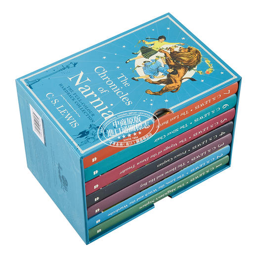 预售 【中商原版】纳尼亚传奇7册合集 英文原版 The Chronicles of Narnia Box Set C S Lewis 商品图2