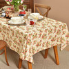 月光玫瑰系列方形桌布美式田园餐厅桌布 商品缩略图1